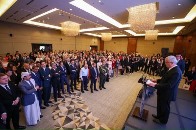 نظّمت هيئة تنشيط السياحة، بالتعاون مع سفارة المملكة الأردنية الهاشمية في موسكو، وبرعاية السفير خالد الشوابكة، أمس، حفل استقبال بمناسبة الذكرى الثمانين لاستقلال المملكة.